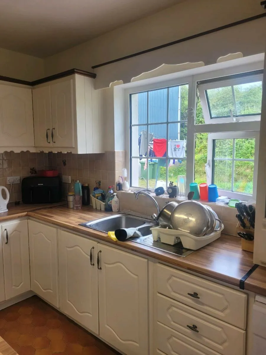 Handmade kitchen cabinets and island. - Image 4