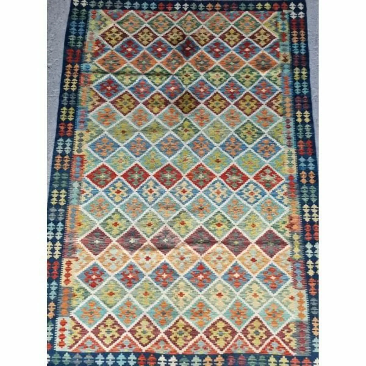 Kelim Rug – KASRUG27  294cm x 203cm - Image 2