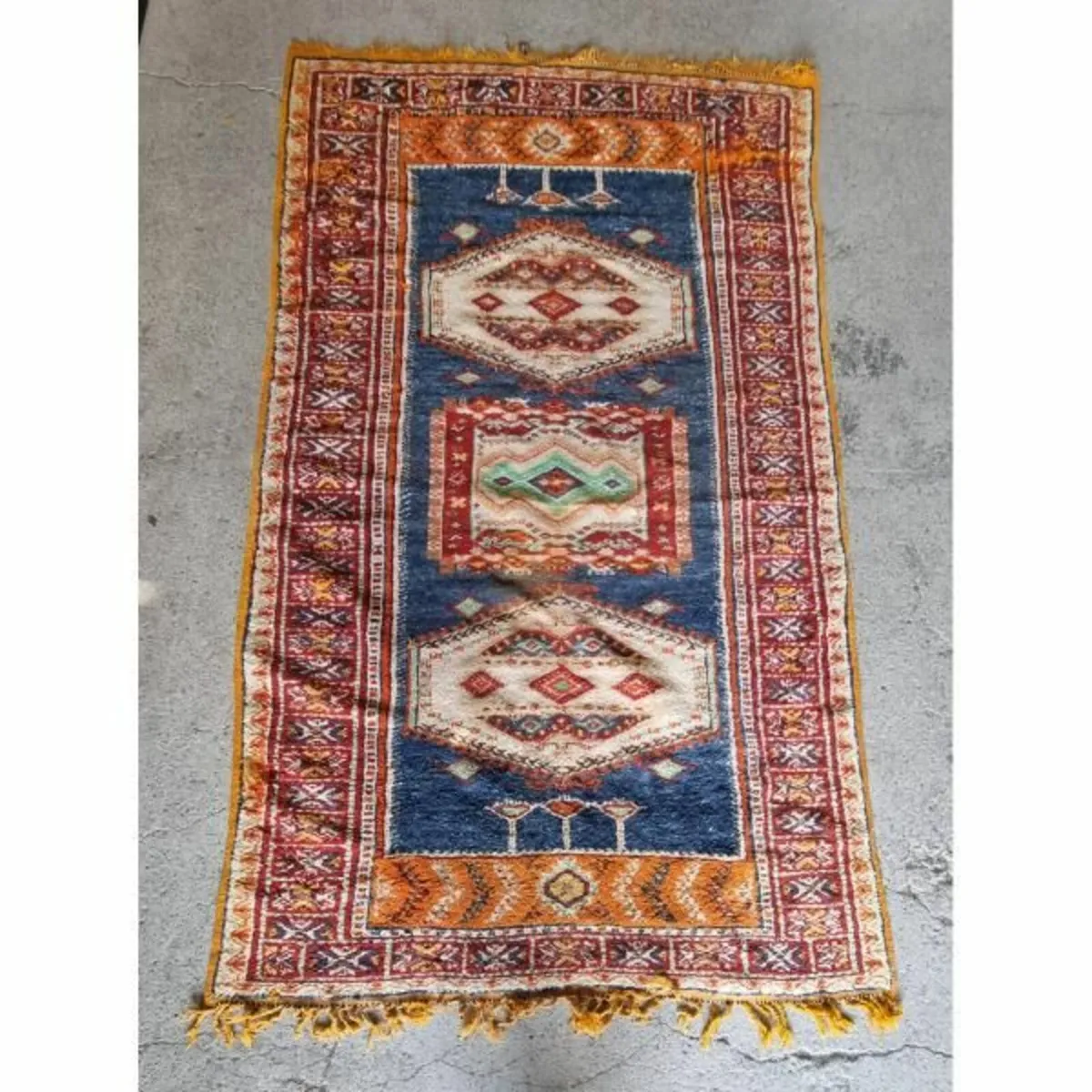 Reclaimed Oushak Rug KASRug39  274cm x 154cm - Image 3