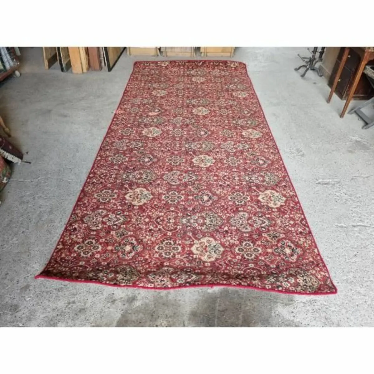 Reclaimed Rug KASRug38  382cm x 175cm - Image 1