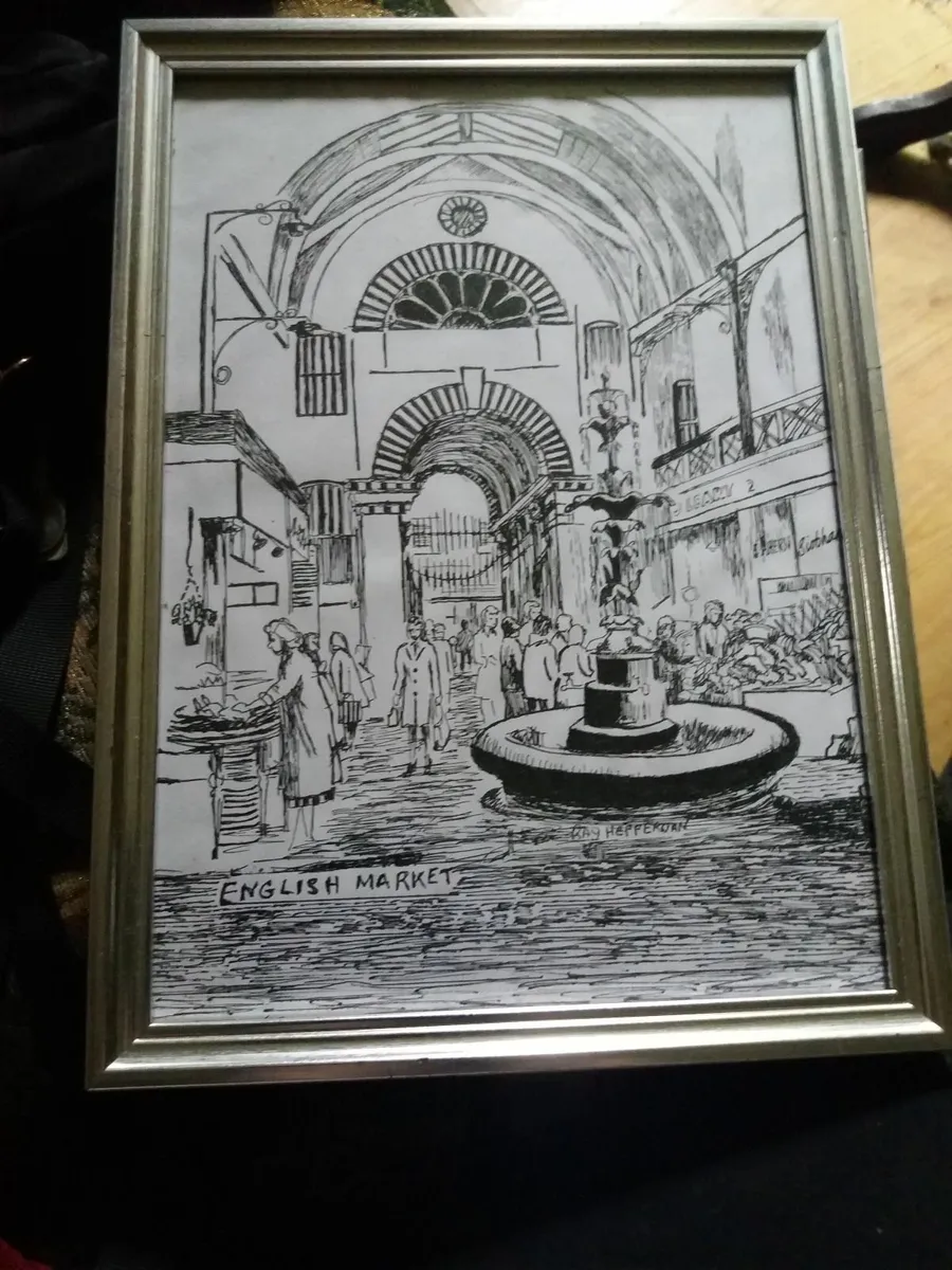 Framed hand drawing set - Image 3