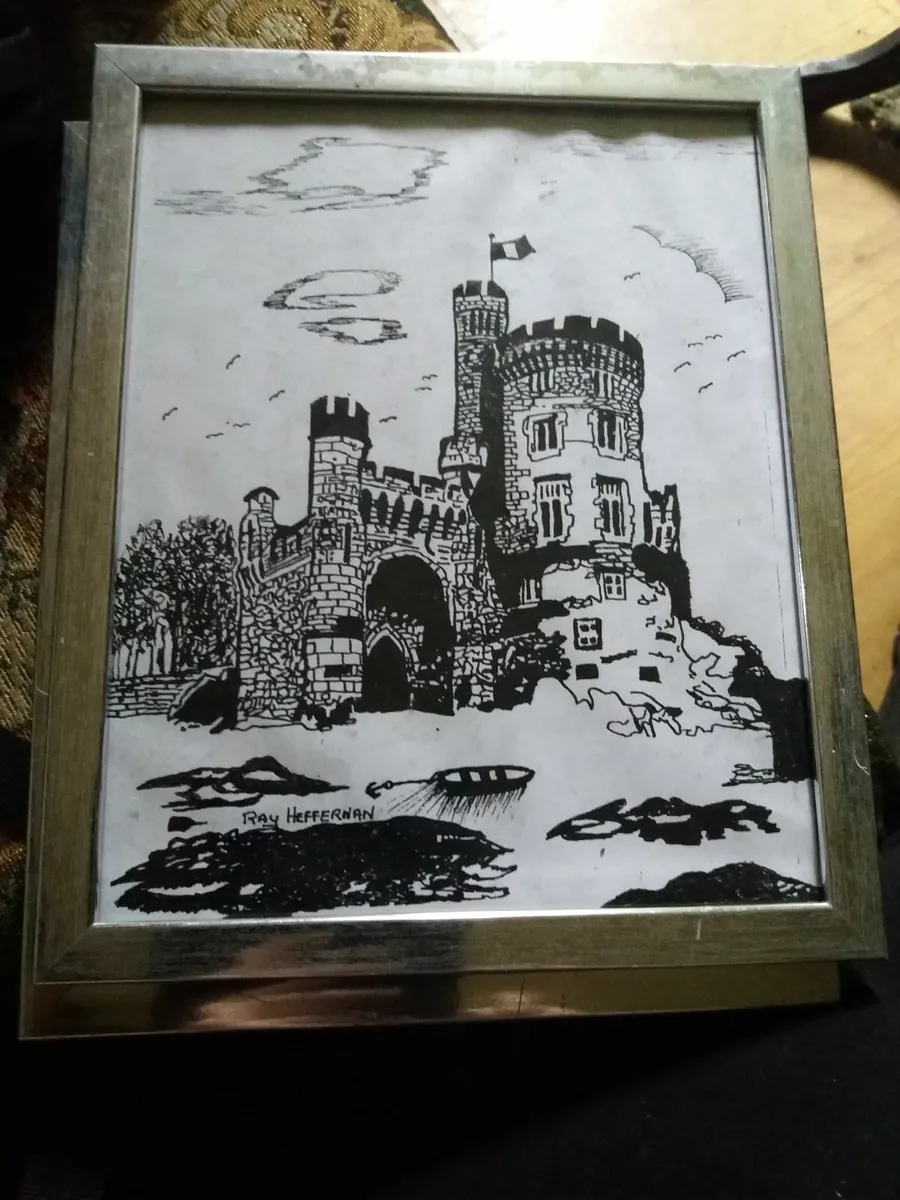 Framed hand drawing set - Image 4