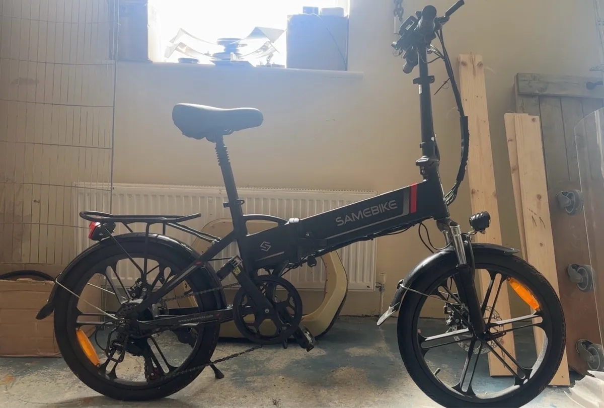Samebike Foldable E-Bike Electric Bicycle - Image 1