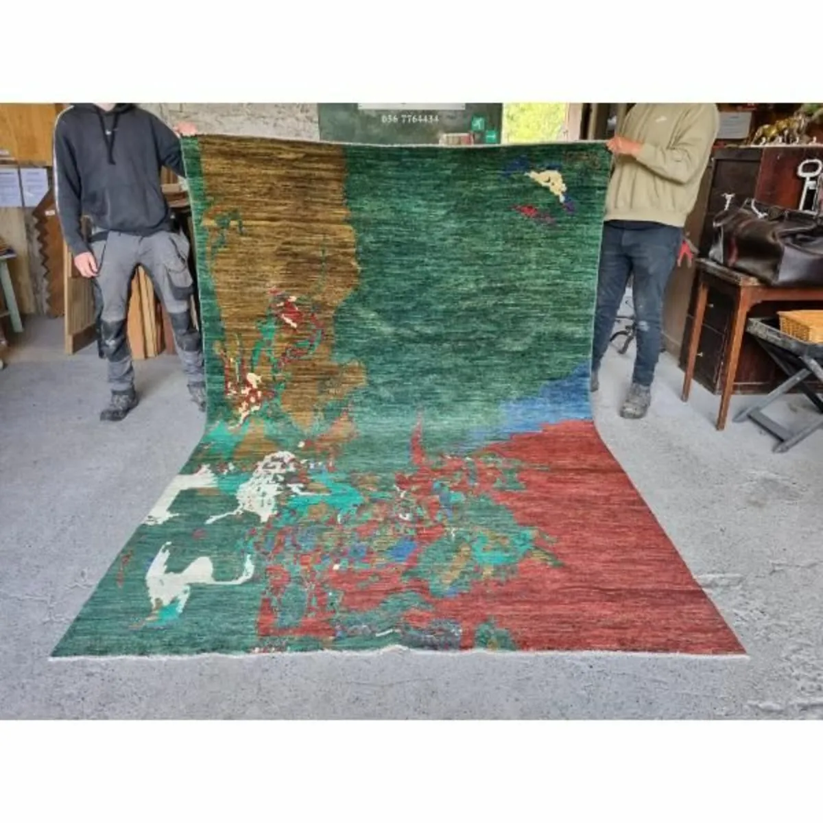 Ushak KASRug35  290cm x 197cm - Image 1