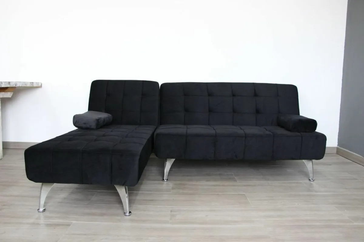 ✅ Nordic Comfort – Chaise Sofa Turns into Bed - Image 3