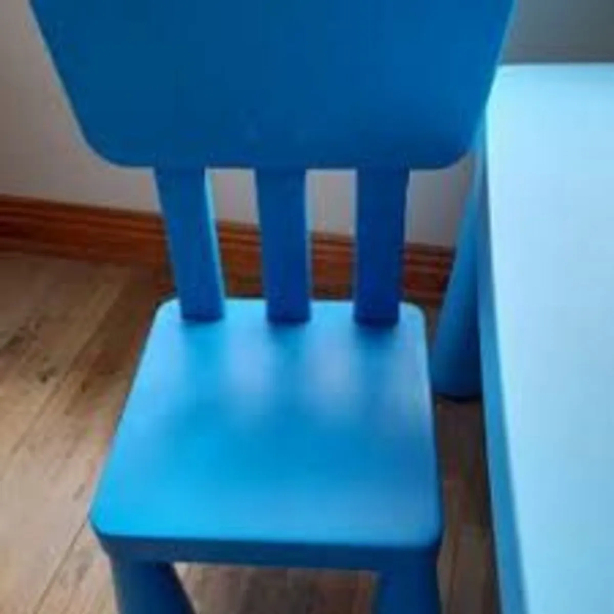 IKEA Mammut table and two chairs - Image 2