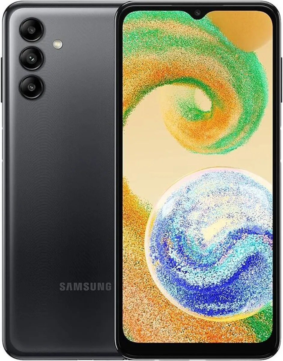 Samsung Galaxy A04s 32GB - Dual Sim - Unlocked - Black - Image 1