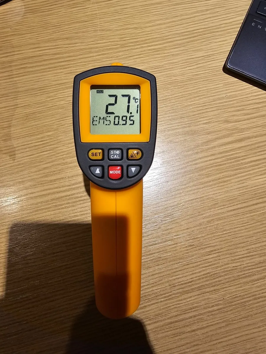 Infrared thermometer gun -50c to +700c - Image 2
