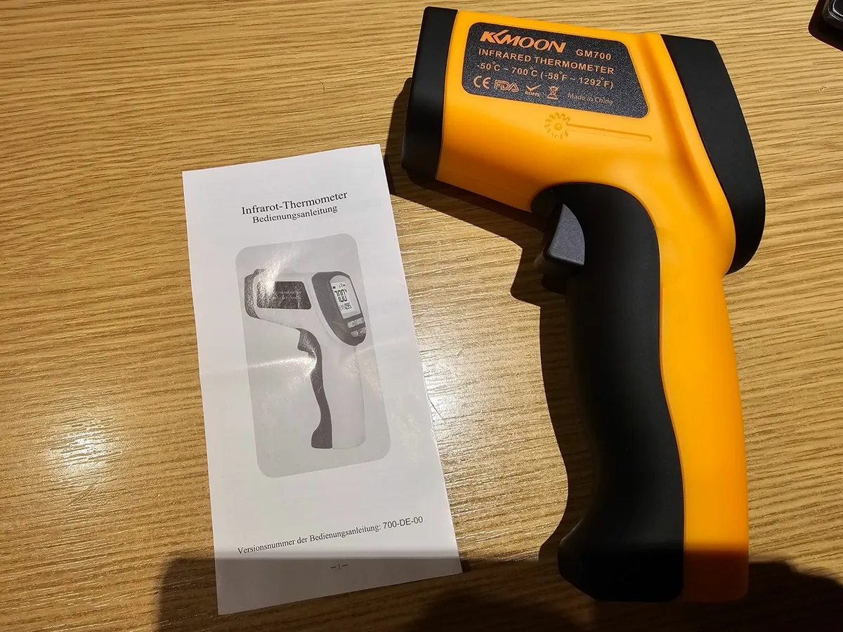 Infrared thermometer gun -50c to +700c - Image 1