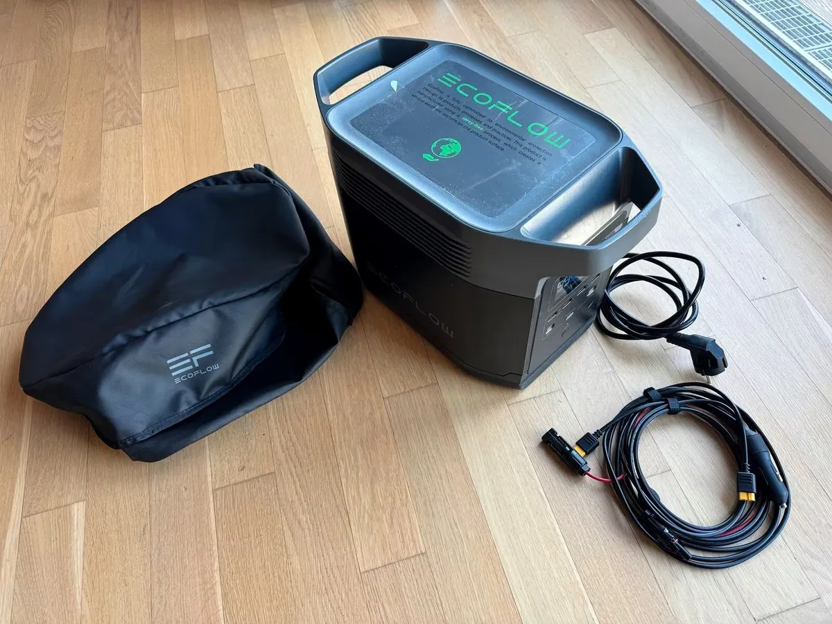 Ecoflow Delta EF3-Pro portable + solar panel, bag. - Image 4
