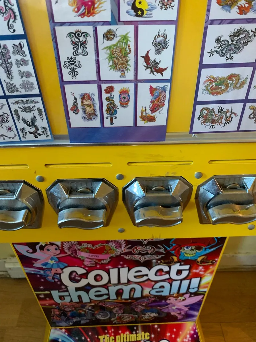 Tattoos  machine 1 euro coins - Image 2