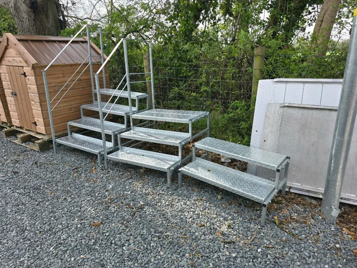 New galvanised steps suit caravan portable cabin - Image 2