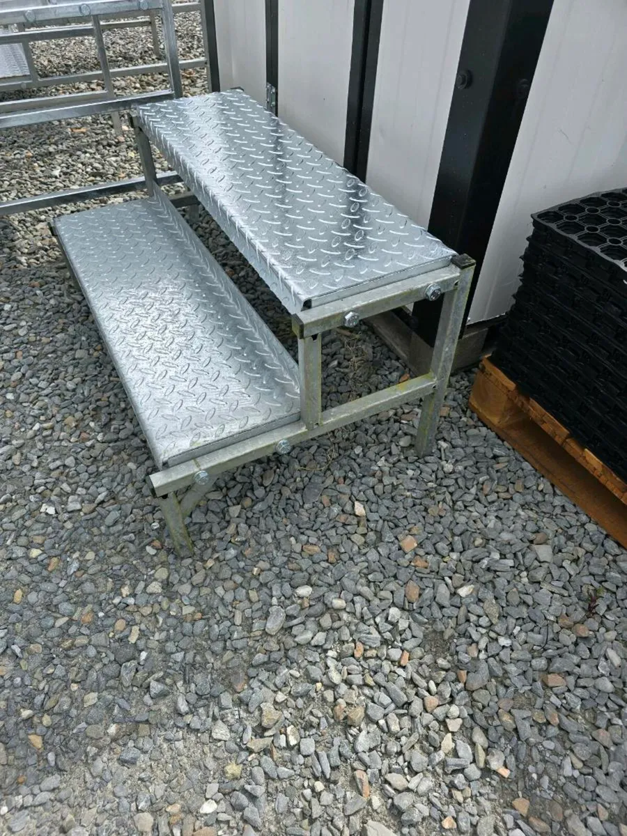 New galvanised steps suit caravan portable cabin - Image 4