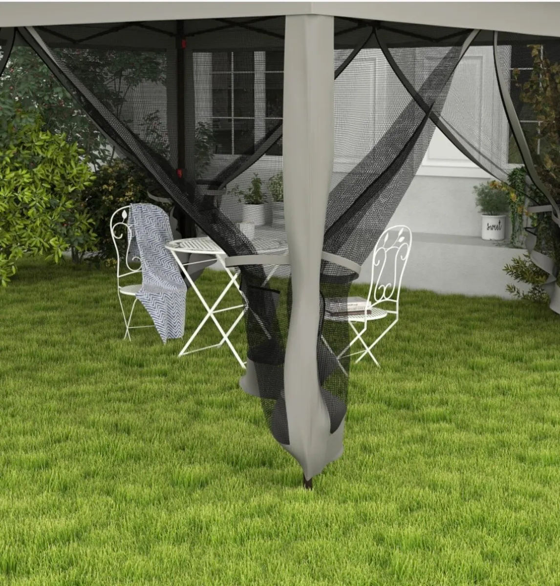 NEW 3m x 3m Gazebo BOXED - Image 2