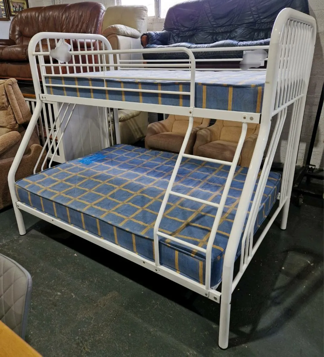 SALE White Triple Bunkbed - Image 1