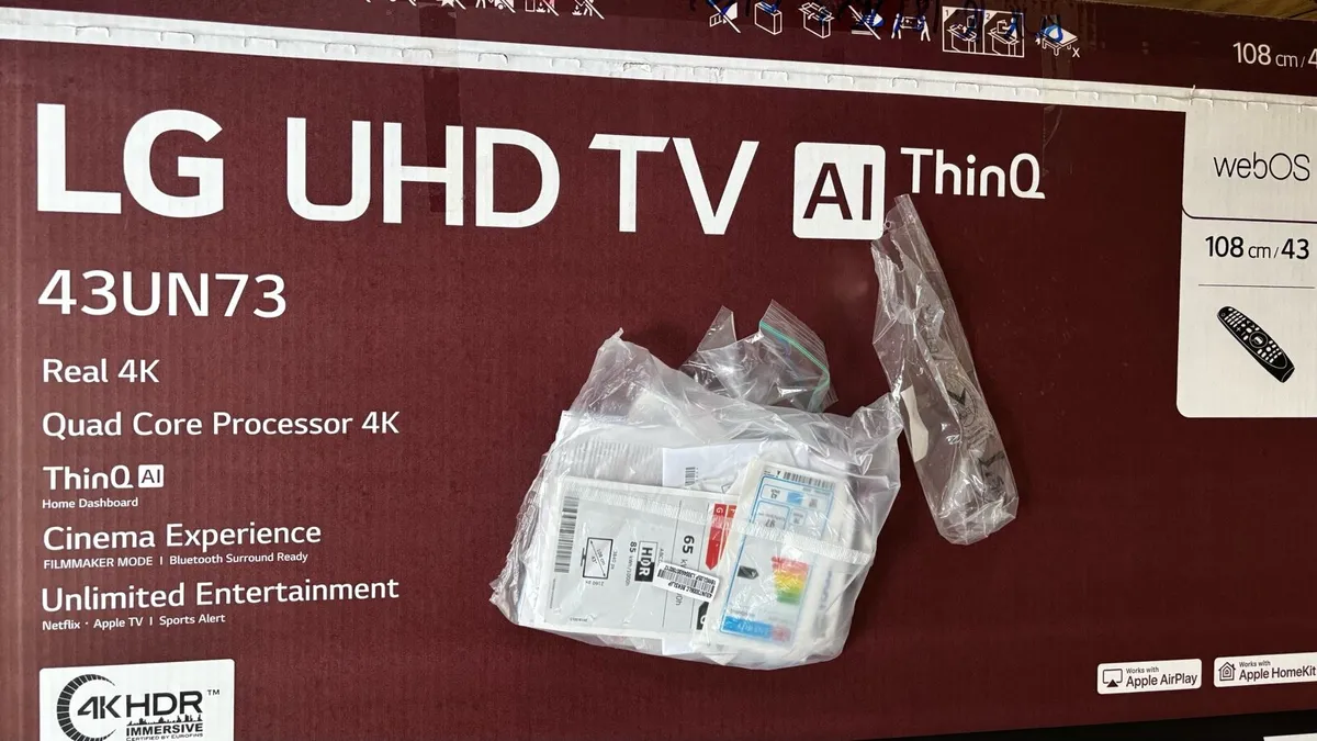 43” LG 4K Ultra HD HDR LED Smart TV - Image 4