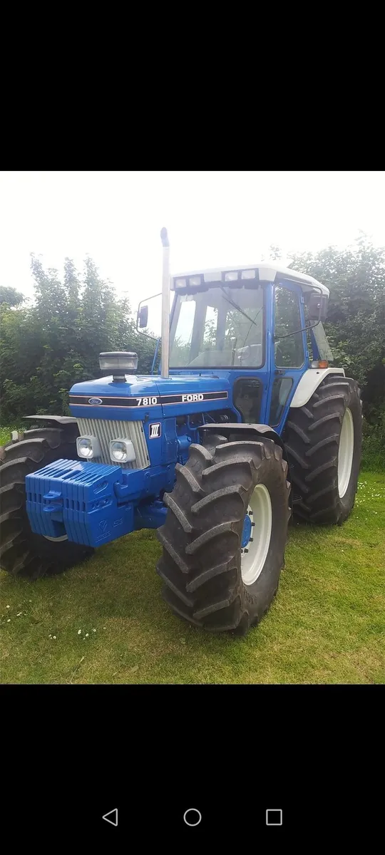 Ford 7810 series 3 40k wanted