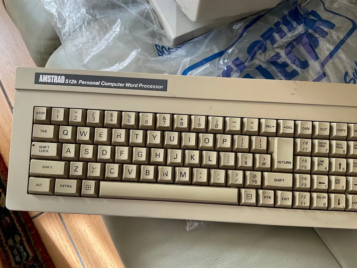 VintaAmstrad 512k personal computer word processor - Image 4