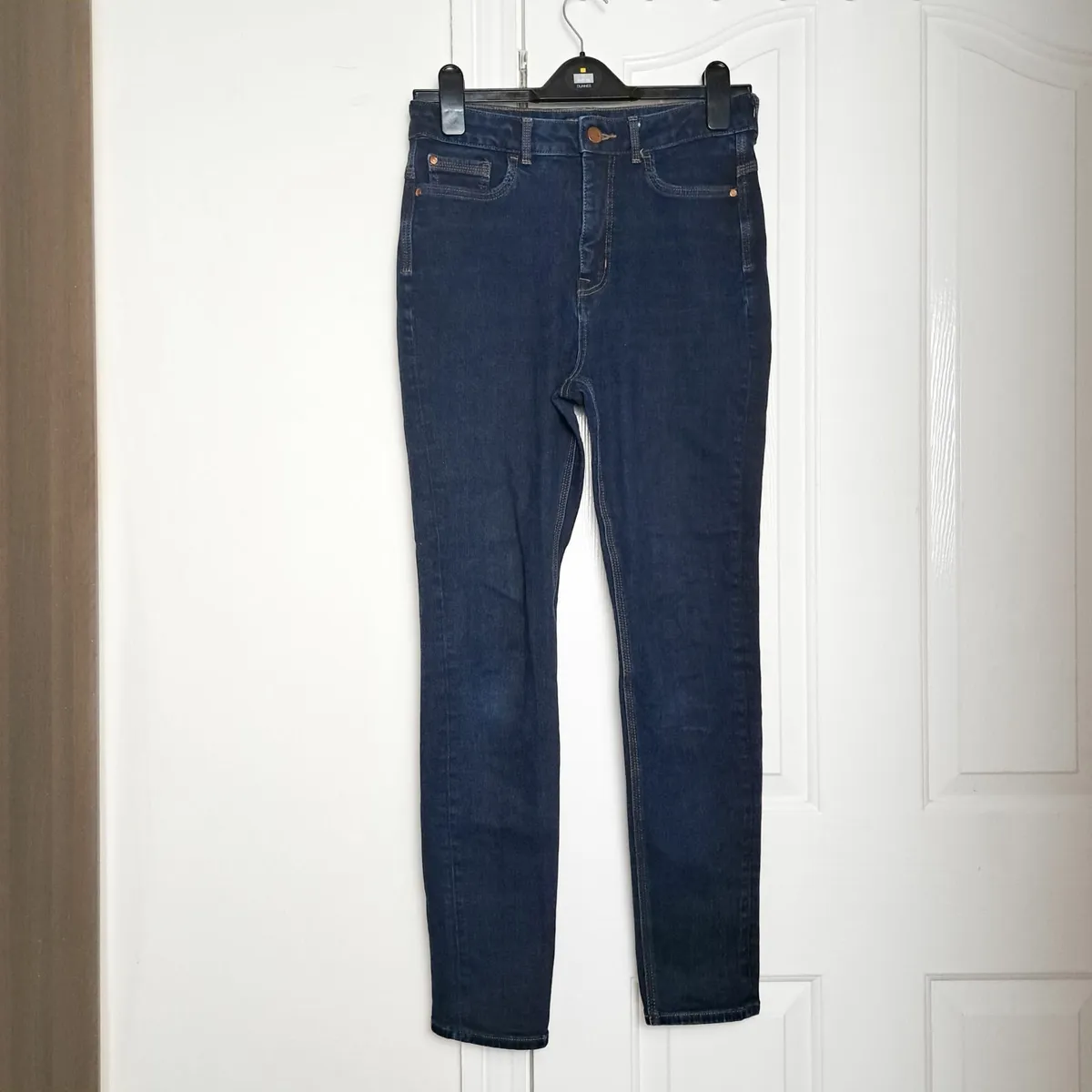 Marks & Spencer Dark Blue Skinny Jeans 12UK/40EU - Image 1