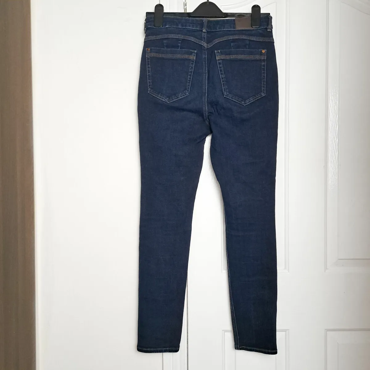 Marks & Spencer Dark Blue Skinny Jeans 12UK/40EU - Image 3