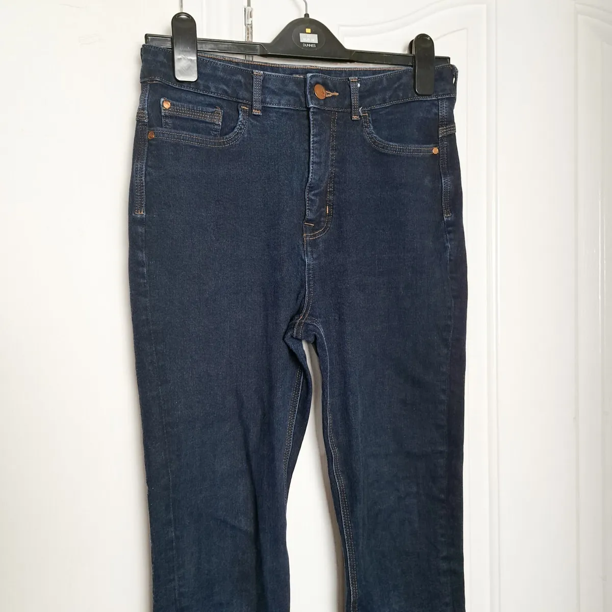 Marks & Spencer Dark Blue Skinny Jeans 12UK/40EU - Image 4