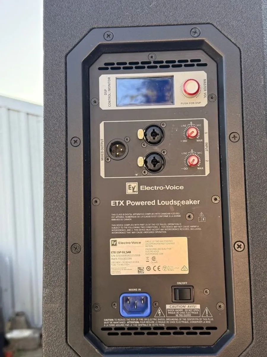 EV ETX Top of the range Powered PA - Image 2