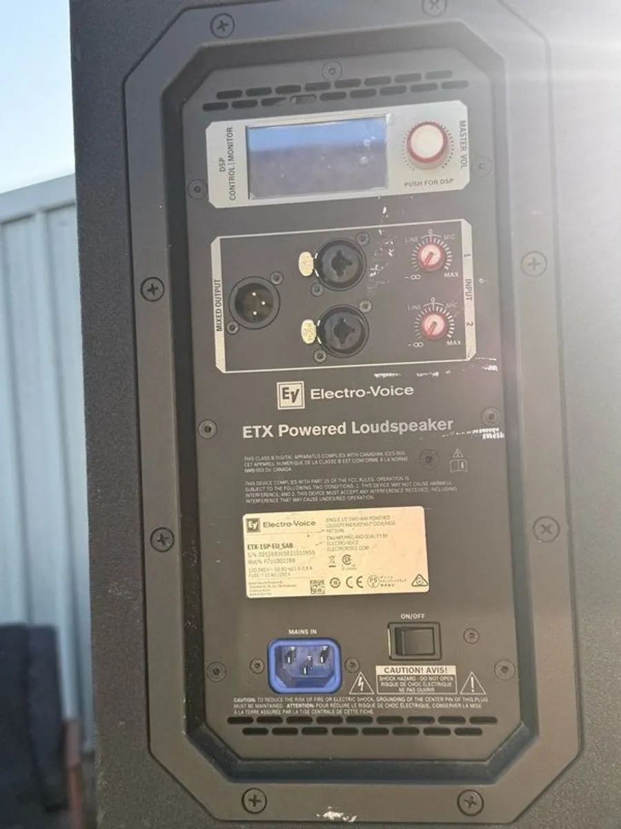 EV ETX Top of the range Powered PA - Image 3