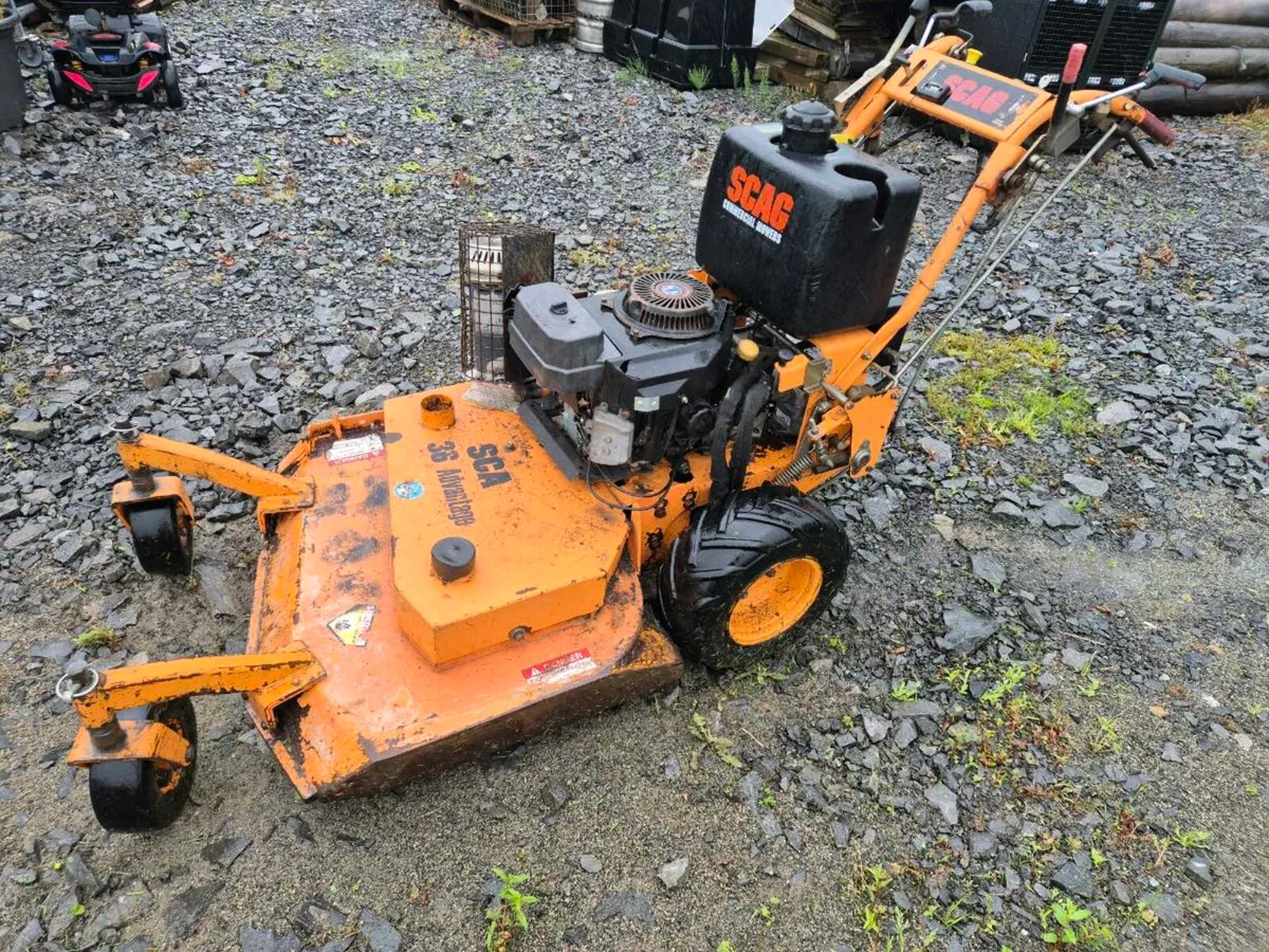 Scag mower. - Image 1