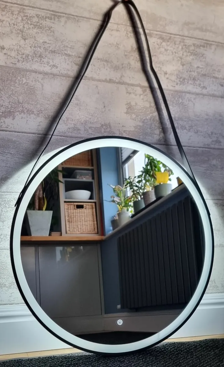LED Bathroom Mirror 70x70cm - Image 2