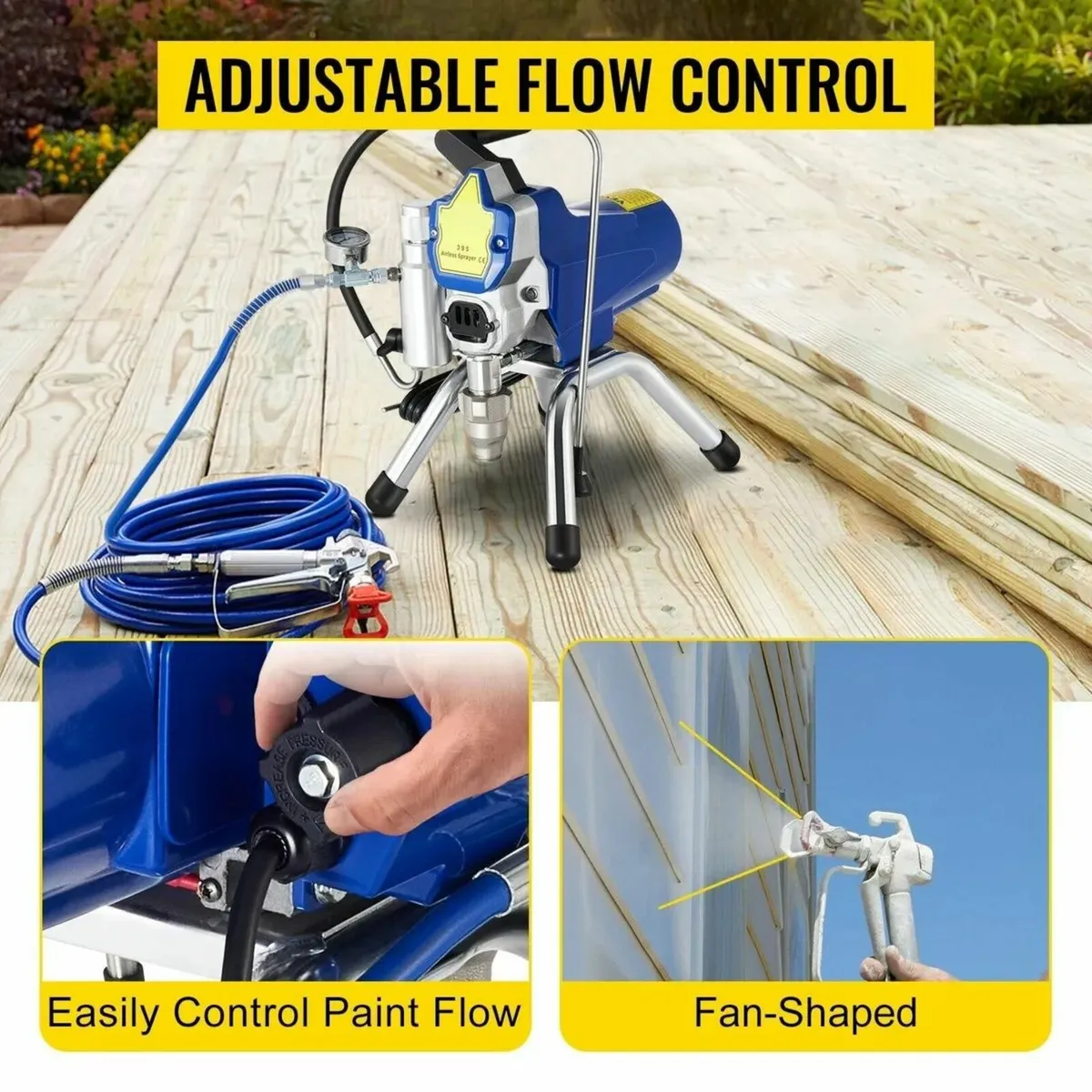 Paint Sprayer Machine Airless Tool High-Pressure - Image 3