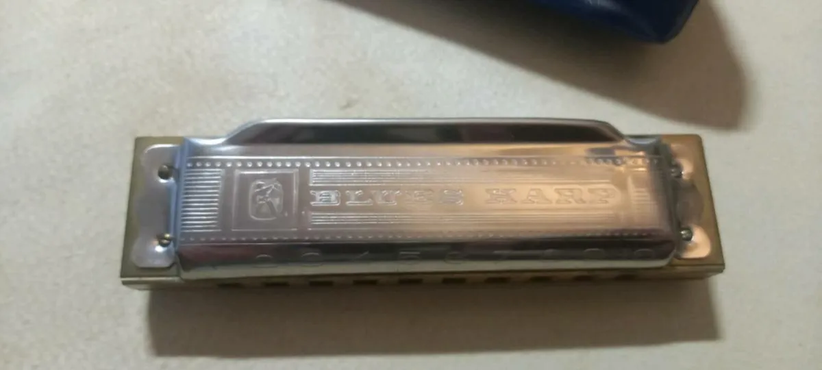 Vintage 1980's Hohner Blues Harp Harmonica - Image 4