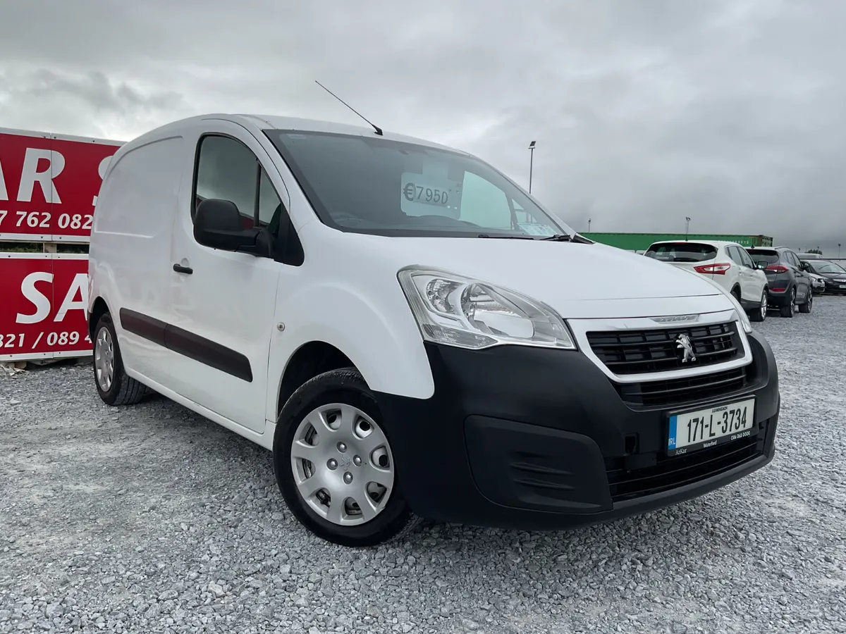 2017 PEUGEOT PARTNER 1.6 HDI 3 SEATER - Image 1
