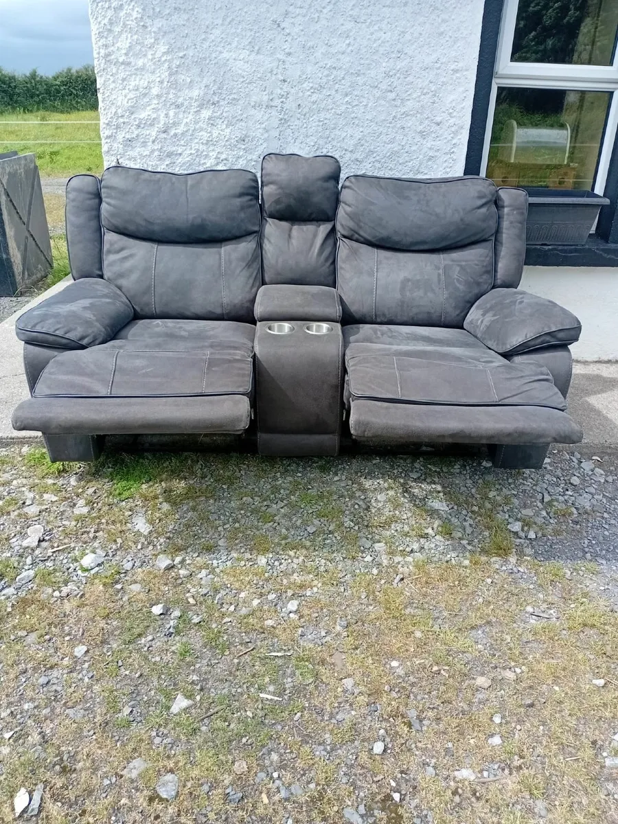 Double reclining sofa - Image 1