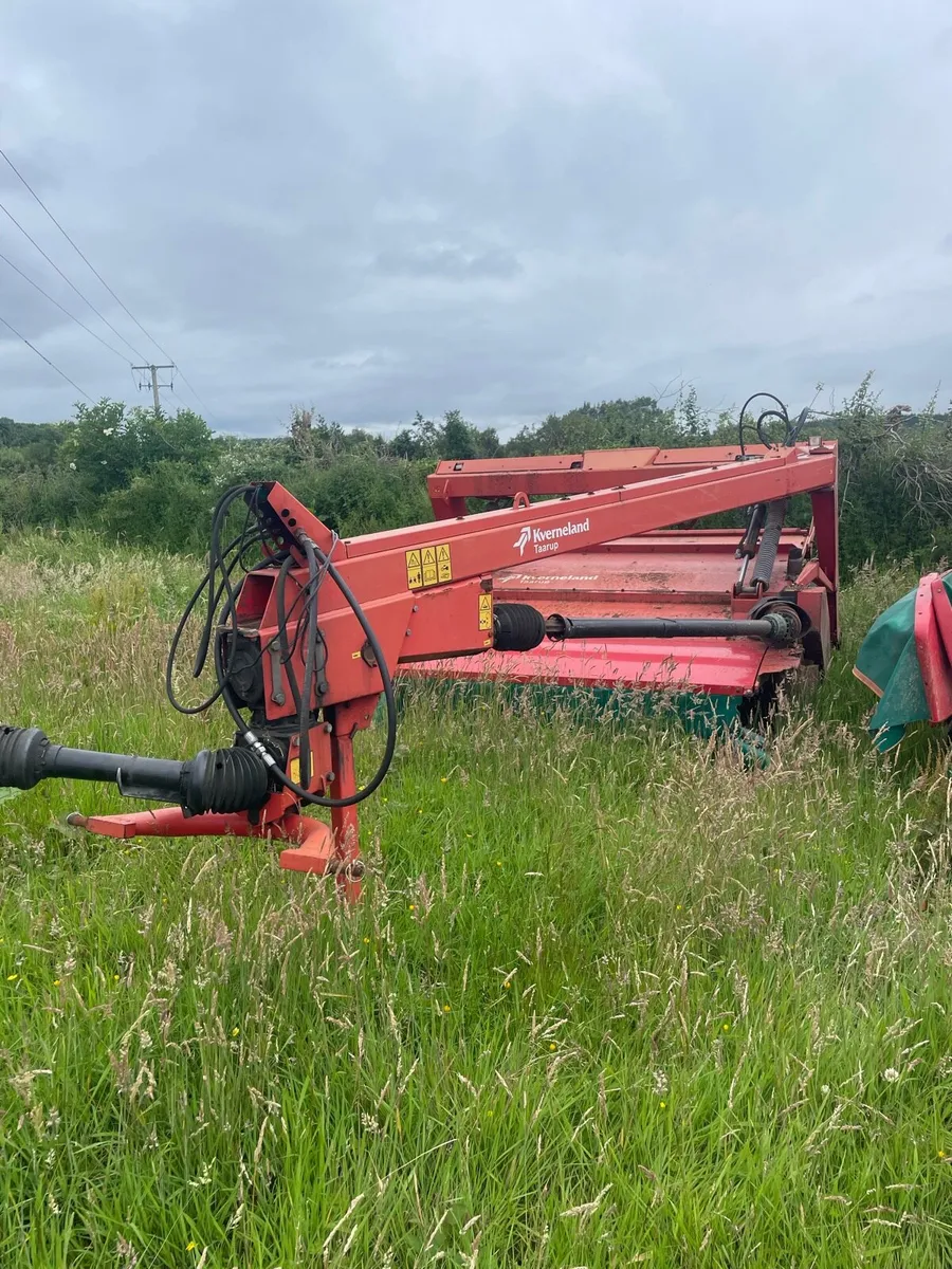 Tarrup Kverneland 9ft mower - Image 1