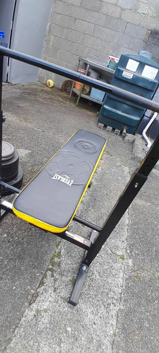 Weight Bench and Weights Everlast - Image 4