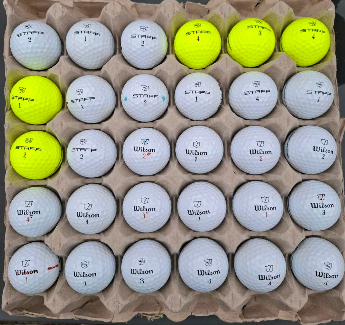 WILSON TOUR BALLS