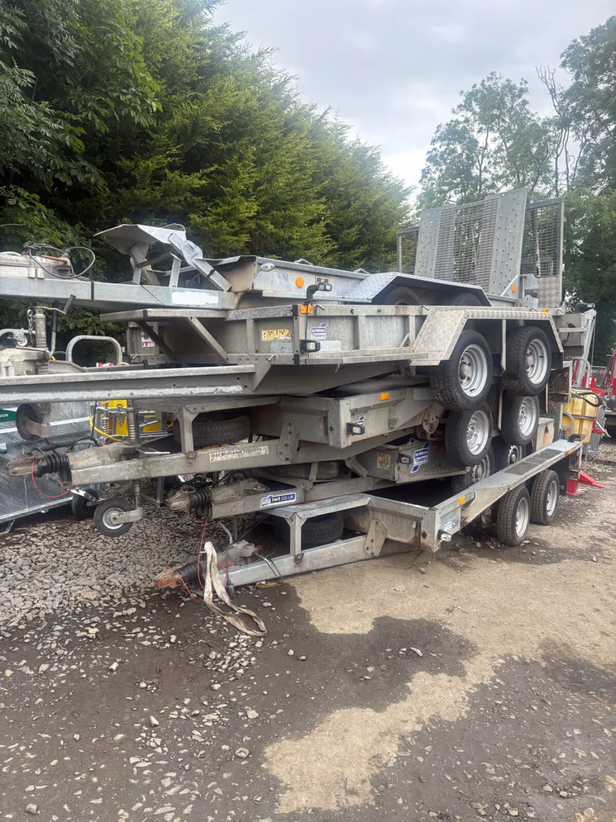 Ifor Williams plant trailers