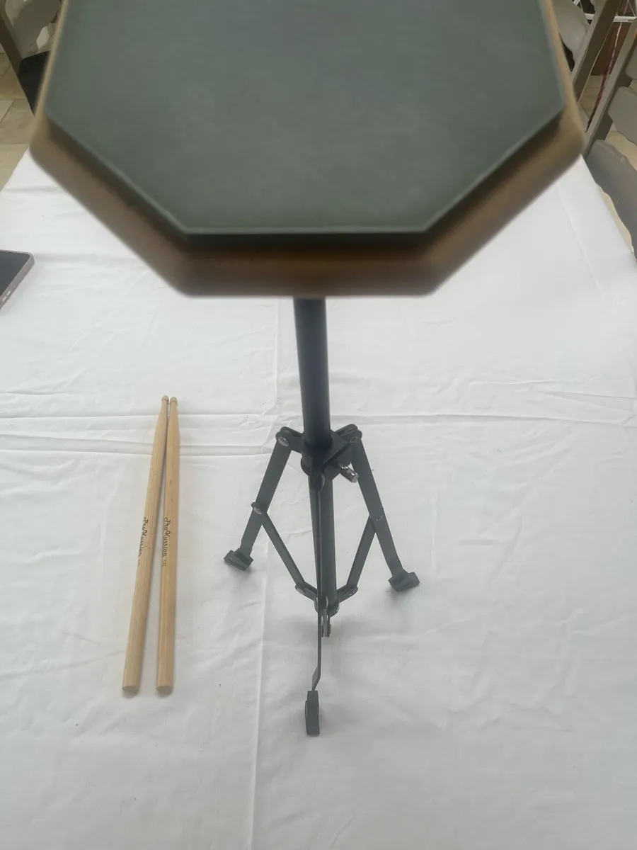 Rubber wooden Drum practice Pad 8 inch - Image 4
