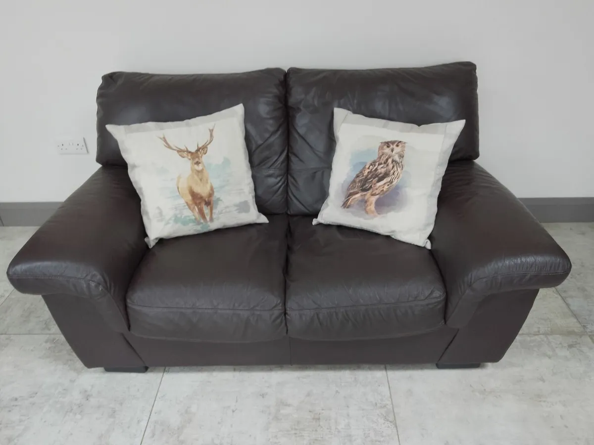Leather Sofa - Image 2
