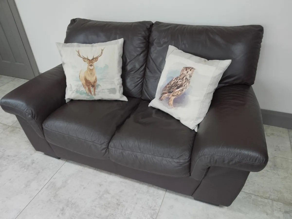 Leather Sofa - Image 3