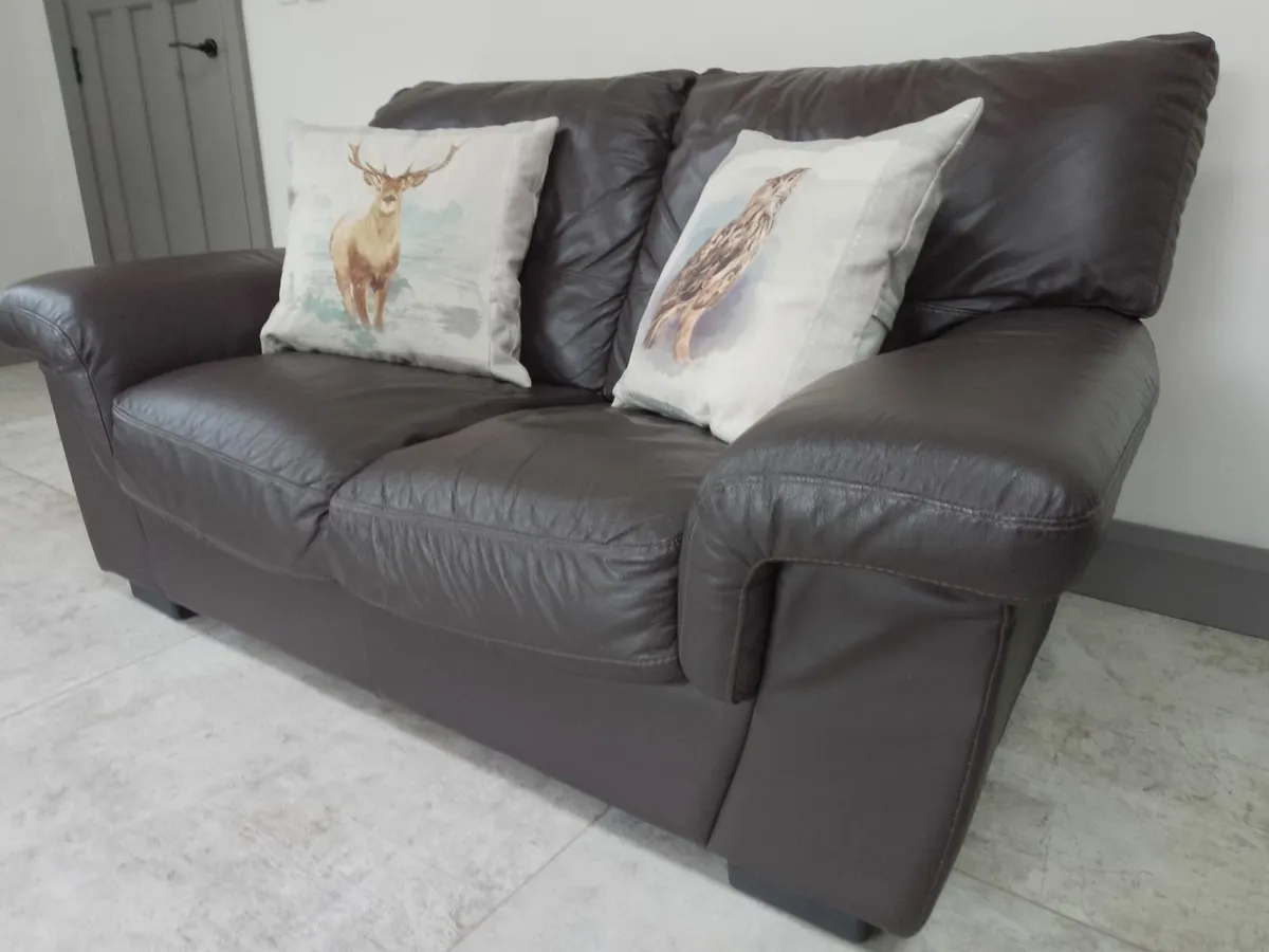 Leather Sofa - Image 4