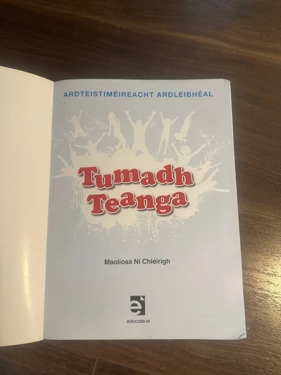 Tumadh teanga leaving cert higher level schoolbook - Image 2
