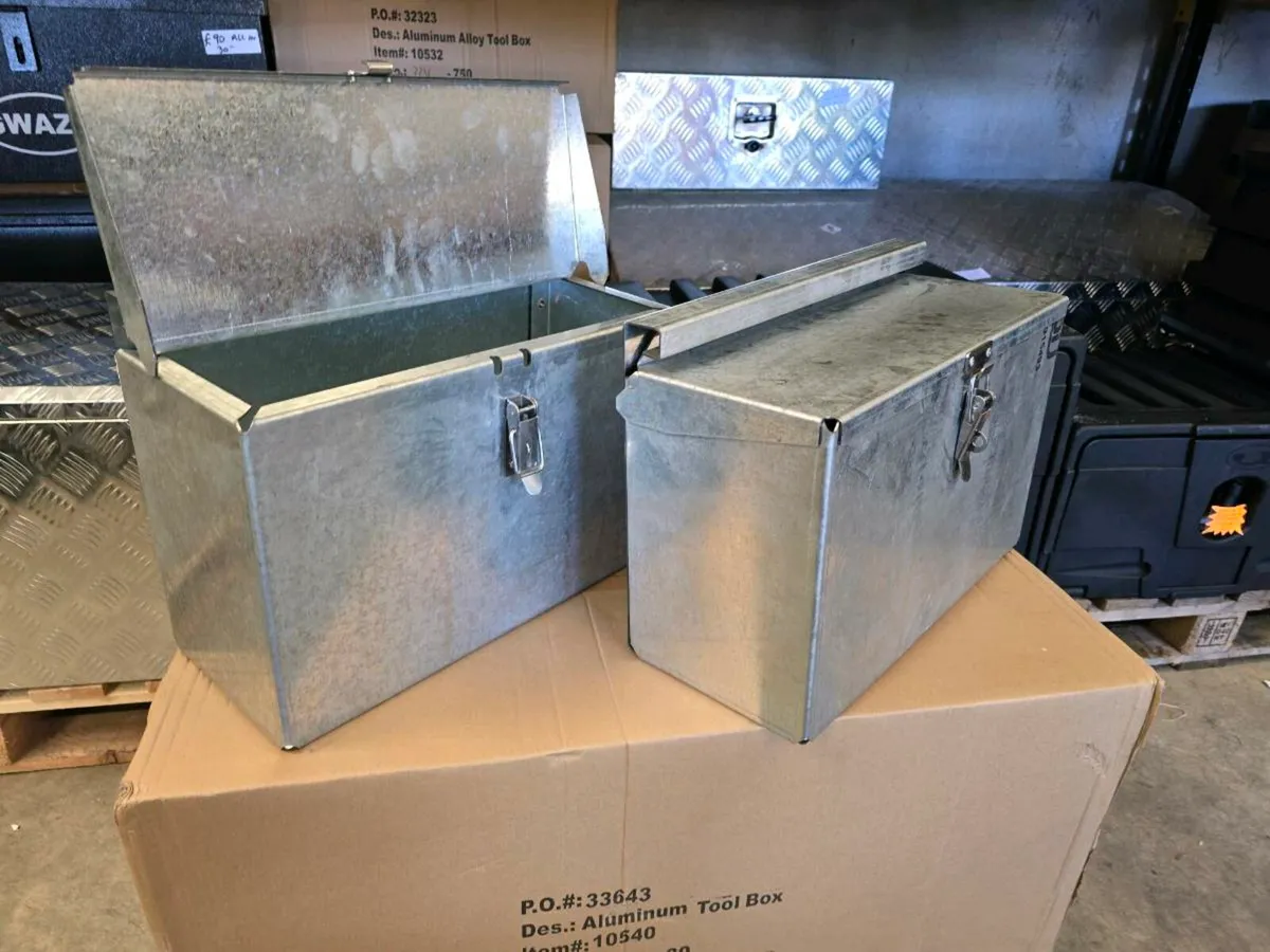 Aluminium Checker Plate toolboxes suit lorries tru - Image 2