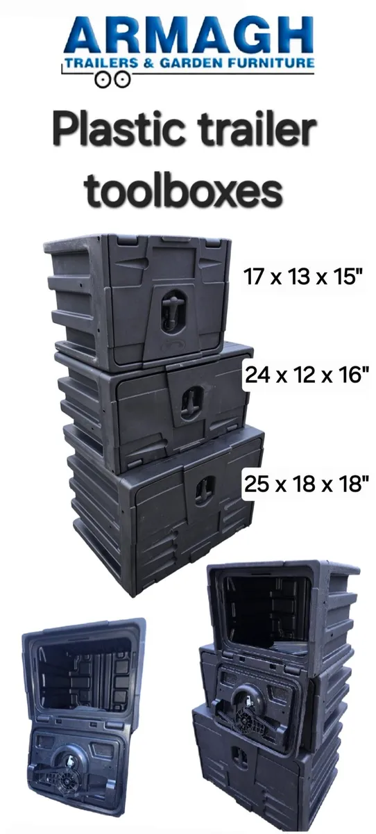 Aluminium Checker Plate toolboxes suit lorries tru - Image 4