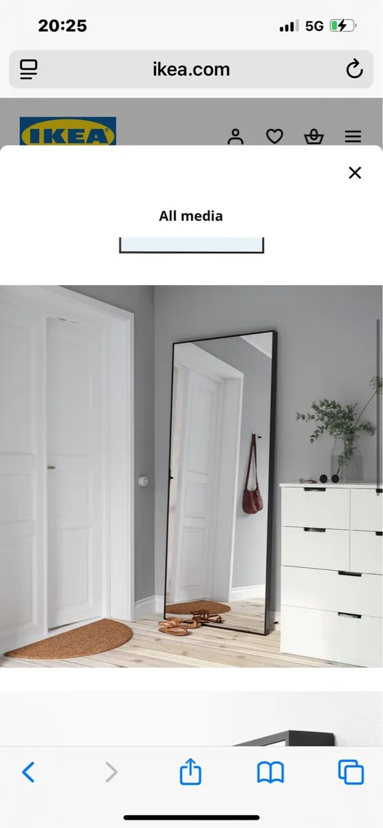 Free standing mirror - Image 1