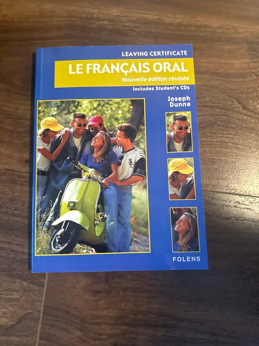 Le francais oral Joseph Dunne schoolbook - Image 1