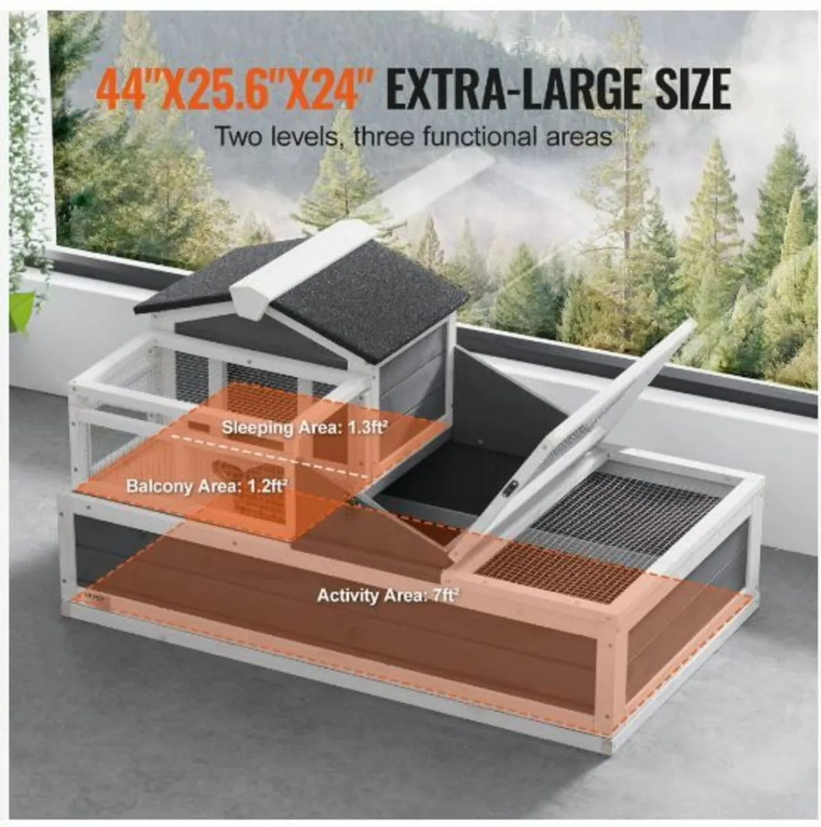 Tortoise Habitat Wooden - Image 4
