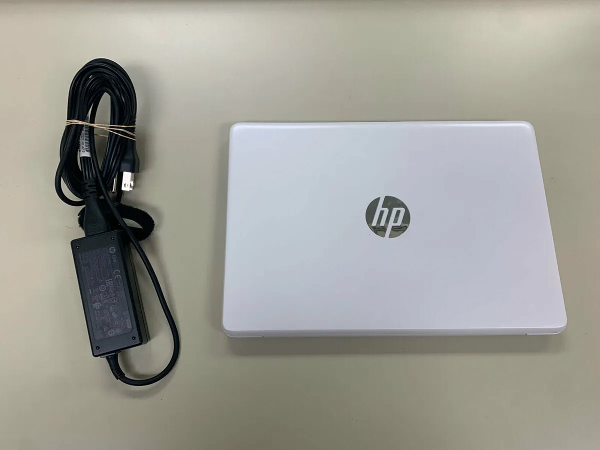HP white Laptop - Image 1