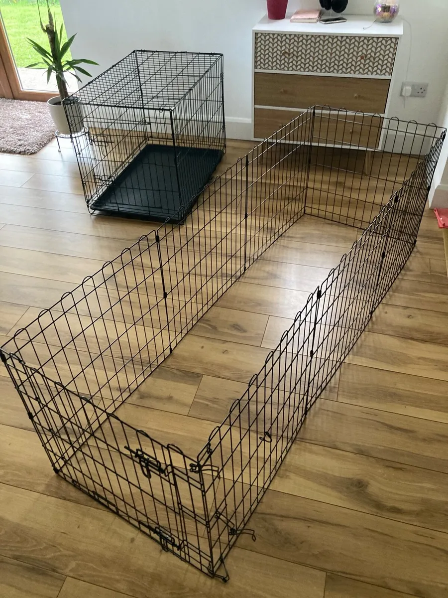 Dog crate and puppy pen - Image 2