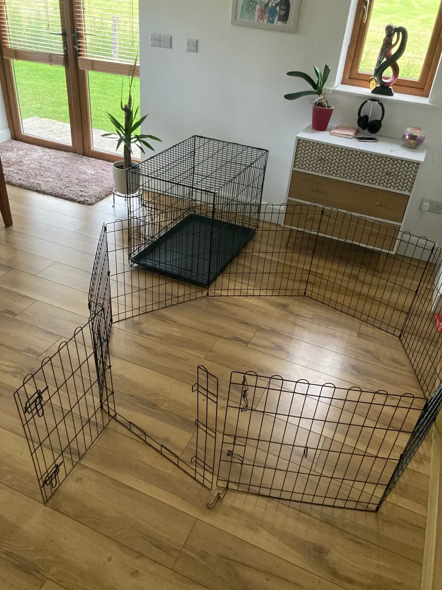 Dog crate and puppy pen - Image 3